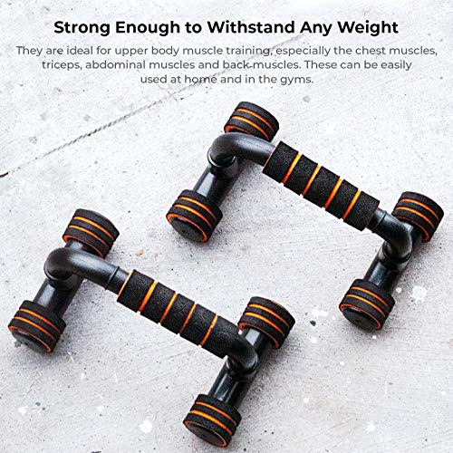 Boldfit Push Up Bar Stand For Gym & Home Exercise (Multicolor)