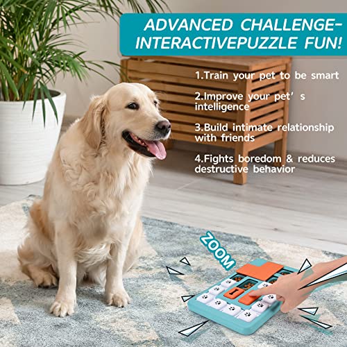 FOXMM Dog Puzzle Toys - Interactive IQ Training & Mental Stimulating Toys - style: S-Level 3