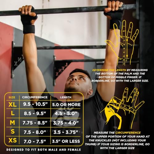 New Ventilated Weight Lifting Workout Gloves with Built-in Wrist Wraps for Men and Women - Great for Gym Fitness, Cross Training, Hand Support & Weightlifting. - size: Medium
