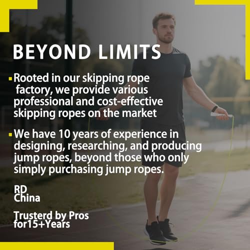 10,000-Drop Unbreakable Jump Rope, 5mm PVC Adjustable Speed Rope with Ergonomic PP Handles for Boxing, HIIT & Home Gym - color: Black+Black