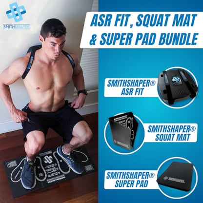FIT Ab Squat Roller™ Dual Mat Bundle (FIT ASR with a Squat Mat and a Super Pad)
