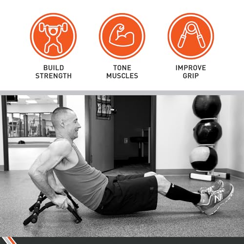 Body Sport 3-In-1 Pull-Up Bar for Doorway, Upper Body Fitness Workout Bar – 300 lb. Max Limit, Multi-Grip Exercise Bar – Portable Fitness Trainer for Home Gym
