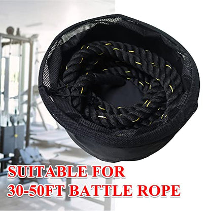J Bryant Fitness Battle Rope Storage Bag for Outdoor & Indoor Storage Suitable for Storing Combat Training Ropes Heavy Jump Ropes