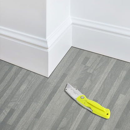 Sorbus 120 Sq. Ft. Wood Grain Floor Tiles Foam Mat EVA Interlocking Mats Tile 3/8-Inch Thick Flooring Wood Puzzle Exercise Mats w/Borders - Home Playroom Basement, Apartment, Trade Show, Baby, Dance