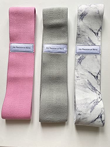 Workout Band, Booty Bands, Exercise Bands 3 Level Resistant Non-Slip Bands for Legs and Butt, Workout at Home