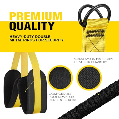 Pull Up Assistance Bands, Resistance Bands for Pull Up Bar Workout, Adjustable Heavy Duty Pull Up Assist Equipment with 4 Assistance Bands, Home Gym Fitness Exercise Strength Training