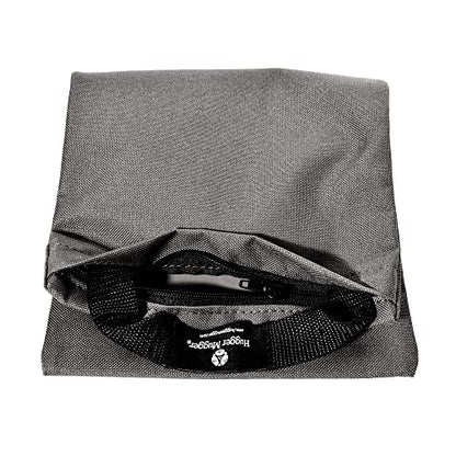 Hugger Mugger Unfilled 10lb Yoga Sandbag - Adds Weight to Your Poses, Zipper Cover, Sturdy Handle, Durable Material, Not Filled with Sand
