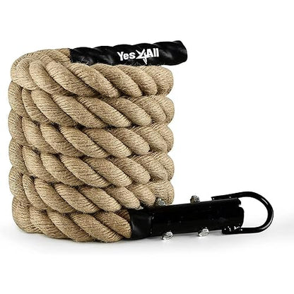 Yes4All Gym Climbing Rope for Fitness & Strength Training, Climbing Exercises & Home Workouts