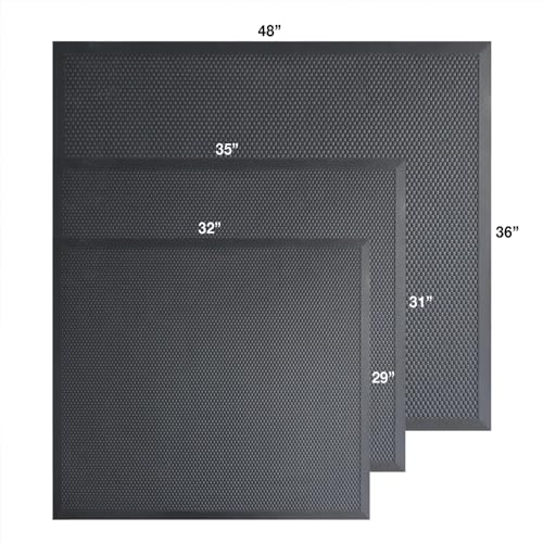 Rubber-Cal Playground Slide Landing Mat - 36" x 48"
