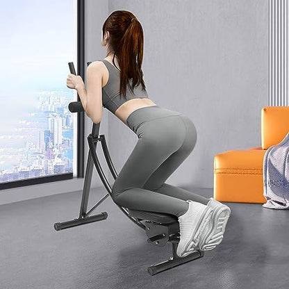 Ab Machine-Waist Cruncher-Core Toner, Ab Trainer Machine Shaper With Led Monitor,Abdominal Exercise Machine For Home,Full Body Workout/Three Level Adjustment,For Home Gym,Men&Women.