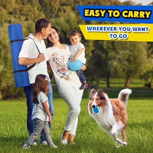 Dog Agility Course Backyard Set，Dog Agility Equipment, Dog Obstacle Course Backyard With 2-Set Agility Hurdle ，Jump Ring, 8 Weave Poles, Tunnel, Pause Box, Toy Balls And 2 Portable Carrying Bags - size: 10 PCS SET
