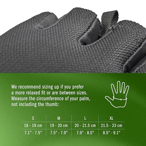 adidas Essential Training & Weightlifting Gloves, Fingerless Workout Gloves - color: Green, size: Large
