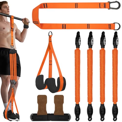 Pull Up Assistance Bands 300lbs, Adjustable Heavy Duty Resistance Band for Pull Up Bar Workout, Pullup Assist Bands with Feet Rest | Home Gym Fitness Exercise Strength Training