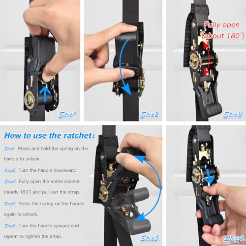 Upgrade Door Anchor Strap for Resistance Bands Exercise, Multi Points Anchor Straps with 7 Loops+ 7 D Rings, Home Gym Workout Equipments with Ratchet Adjust Tighten Straps Not Loose, Sturdy - style: Door Anchor+Resistance Bands Set