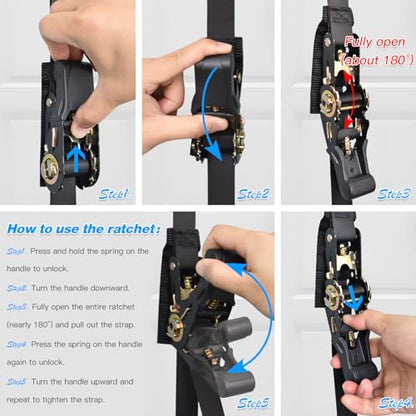 Upgrade Door Anchor Strap for Resistance Bands Exercise, Multi Points Anchor Straps with 7 Loops+ 7 D Rings, Home Gym Workout Equipments with Ratchet Adjust Tighten Straps Not Loose, Sturdy - style: Door Anchor+Resistance Bands Set