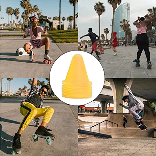 10pcs 3 Inch Plastic Sports Training Cones, Field Marker Roller Skating Cones Basketball Football Activity Events Props,Pink