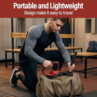 Kettlebell Handle Weight Grip Multifunctional Equipment Easy Carry Adjustable for Training Fitness