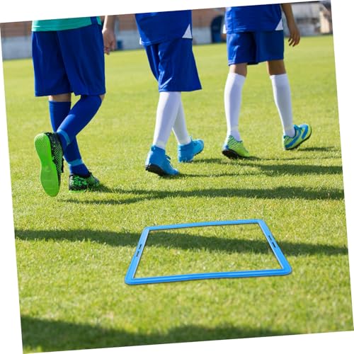 Toddmomy 6pcs Soccer Agility Training Rings Durable Speed and Agility Equipment for Football Players Enhance Quickness and Coordination Versatile Drills for All Skill Levels