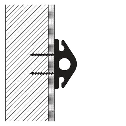 OPTP Resistance Band Wall Anchor Set by Bob and Brad: Wall Mounted Anchors for At Home Resistance Training, Home Gym Workouts, Strength Training, Fitness, and Physical Therapy Exercise