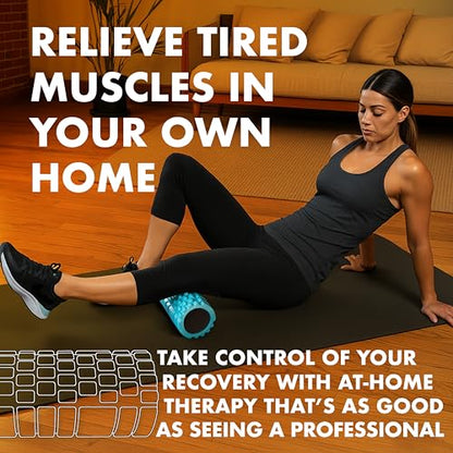 321 STRONG Patented 3-Zone Massage Roller, Medium Density for Exercise - color: Alien