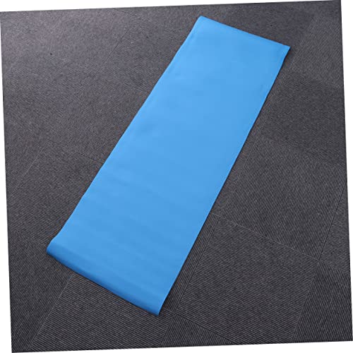 Totority Portable Slip Yoga Mat for Outdoor Camping Fitness Lightweight Exercise Mat for Hot Yoga Pilates Aerobics Stretching Routines Blue