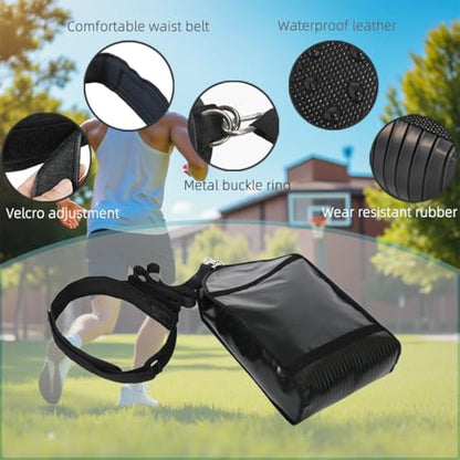 Running Weight Bag Speed Training Sandbag Adjustable Weight Sled Running Training Used for Speed Training for Sprinters with 3 Weight Sandbags