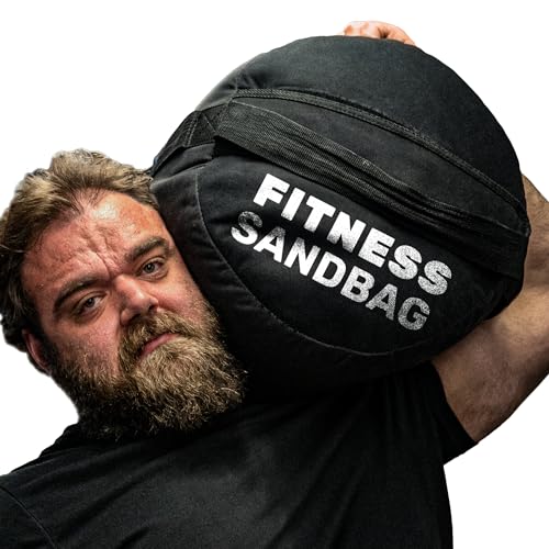 Strongman Sandbag Bells of Steel - Fitness Sand Bag for Weight Training - style: 200 lb
