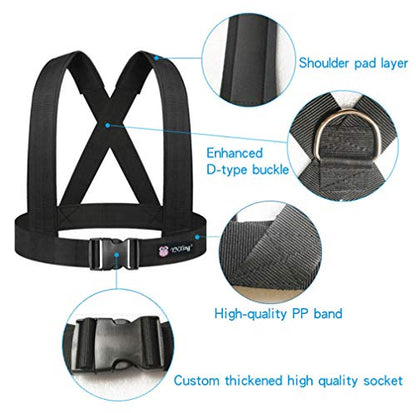 Resistance Training Rope Explosive Force Bounce Physical Training Resistance Rope Improving Speed, Stamina and Strength - color: 6.6FT Kit