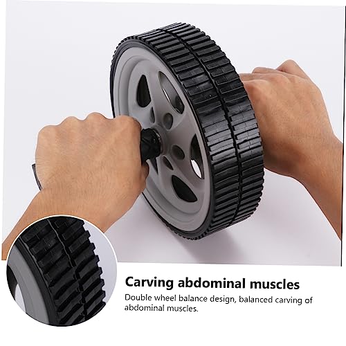 VICASKY Non-slip Dual Wheel Ab Roller for Core Strengthening Portable Home Exercise Equipment for Toning Arms and Back Durable and Design for Beginners and Advanced Users