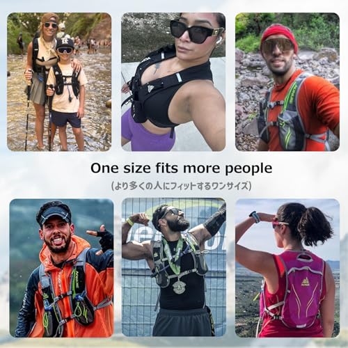 Hydration Running Vest Backpack Pack 5L 5.5L for Women and Men Jogging Trail Race Marathon Cycling Hiking