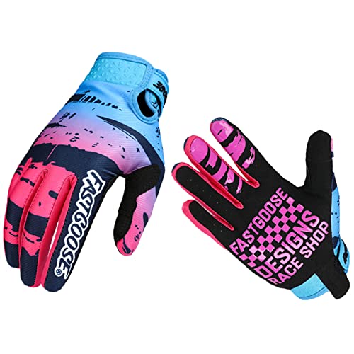 Cycling Gloves Bike Gloves with Gel Padding Anti Slip & Breathable Mesh for Men/Women All-Season Mountaineering - size: X-Large