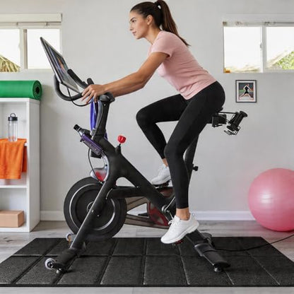 Walking Pad Treadmill Mat for Carpet Floors,63x30 Hardwood Floor Protection, Mats for Under Walking pad/Treadmill/Bike/Exercise Equipment on Carpets, Noise Shock Absorption, Stationary