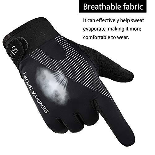 YHT Workout Gloves, Full Palm Protection & Extra Grip, Gym Fishing Fencing Gloves for Weight Lifting, Training, Fitness, Exercise (Men & Women)
