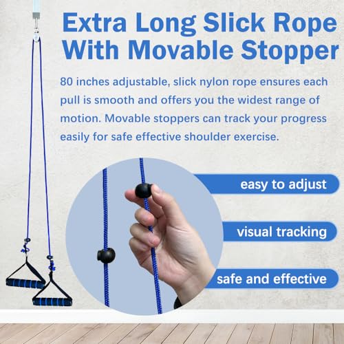 Shoulder Pulley for Physical Therapy, Pulleys for Shoulder Rehab Over Door, Shoulder Pulley Over The Door Physical Therapy, Door Pulleys For Physical Therapy, Arm Pulley, Over The Door Pulleys