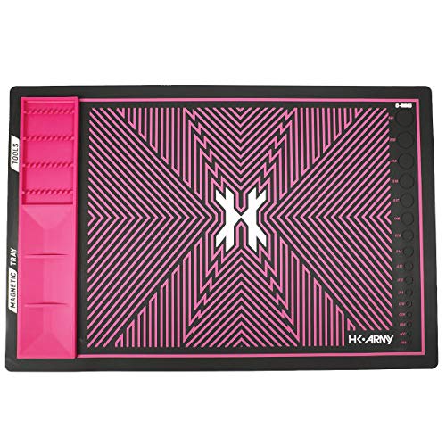 HK Army MAGMAT Magnetic Paintball Tech Mat - color: Pink