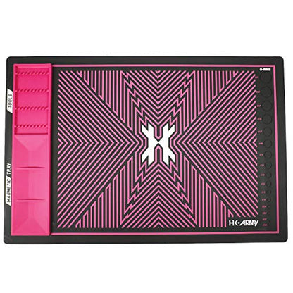 HK Army MAGMAT Magnetic Paintball Tech Mat - color: Pink