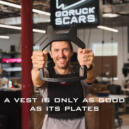 GORUCK Rucking Weighted Vest for Men and Women - Ergonomic Design for Walking, Running, and Weight Loss Training - Adjustable Weighted Vest with Strorage Pocket