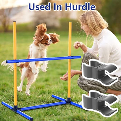 Two-Way Clamp for Dog Agility Training Hurdles(10-Pack) - size: 10-Pack 2 Way Clamp