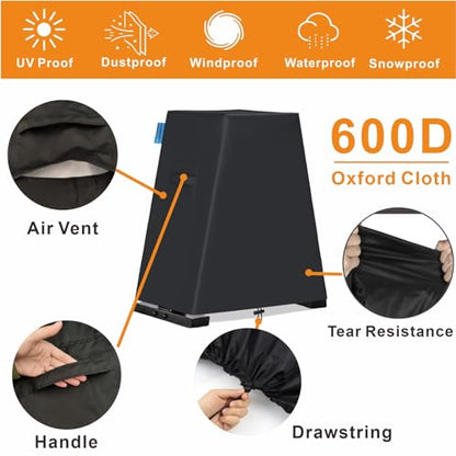 Dumbbell Rack Dust Cover, A-Frame Dumbbell Rack - Waterproof and Dustproof for Home Gym Dumbbell Set Brackets - color: Small - 23"L x 15"W x 26"H