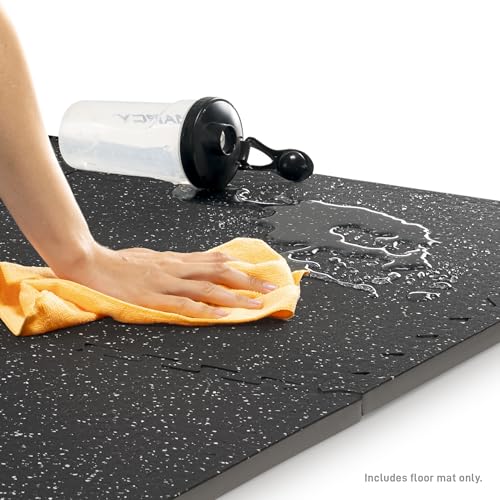 Marcy EVA Foam Interlocking Flooring Mat High Density Non-Slip Tiles for Fitness Equipment, Workout Cushion and Floor Protection