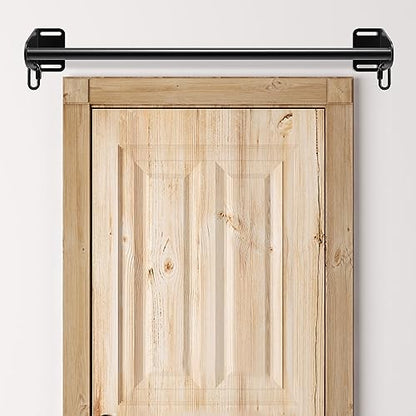 SELEWARE Wall Mounted Pull Up Bar, Chin Up Bar with Resistance Band Hooks