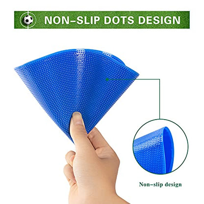 Poly Spots Spot Markers 4.72 Inch & 9 Inch Multicolor Floor Dots - style: 9inch 30pcs