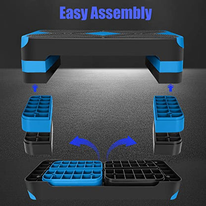 Adjustabl Aerobic Stepper Fitness Step Platform Health Workout for Sports Training