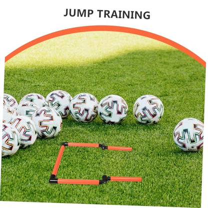 Totority Agility Hurdles for Speed Training Versatile Equipment for Athletes for Soccer Basketball Drills Jumping Agility Skills