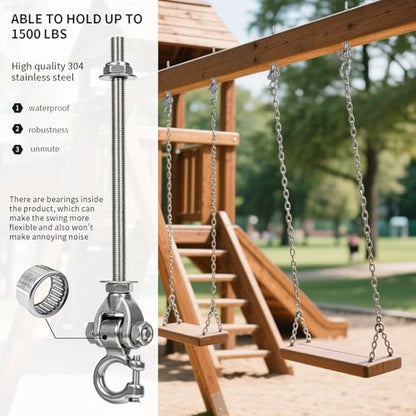 Heavy Duty Swing Hangers for Wooden Sets1000LB Capacity - size: 12 inch Style 1