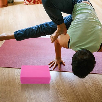 2pcs EVA Non-slip Yoga Blocks for Pilates Stretching Support
