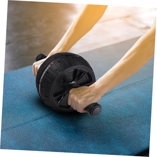 Mikinona Advanced Ab Roller Wheel with Wide Stability for Home Gym Multi-angle Exercise Equipment to Strengthen Back Sides Fitness Roller for Men and Women Beginners and Experts