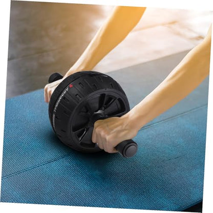 Mikinona Advanced Ab Roller Wheel with Wide Stability for Home Gym Multi-angle Exercise Equipment to Strengthen Back Sides Fitness Roller for Men and Women Beginners and Experts