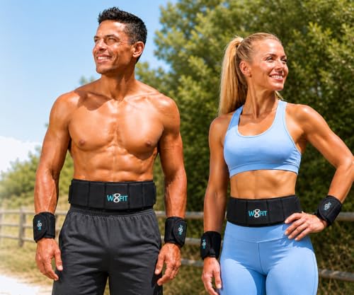 Adjustable Weighted Belt for Women & Men, Up to 20 LBS – Rucking Belt for Walking, Hiking & Strength Training - size: 6 LB X-Small (24" - 30")