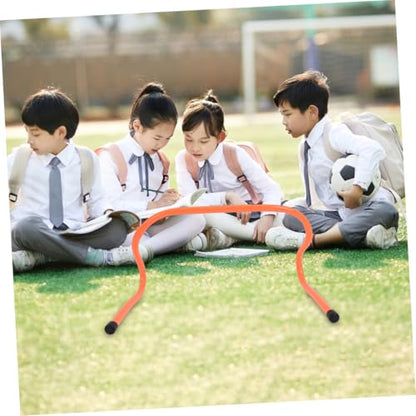 4pcs Agility Hurdles Plastic Training Barriers for Speed and for Soccer Football and Track Practice for Boys and Girls and Athletes